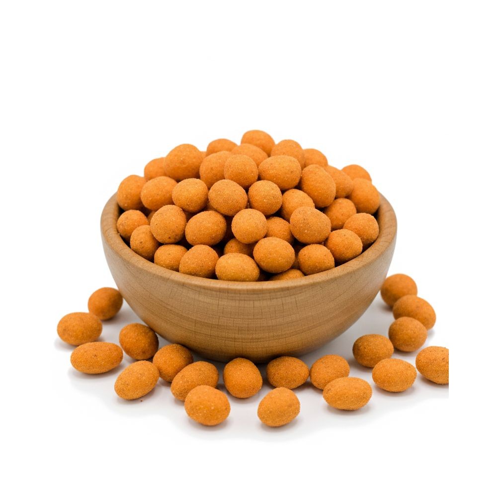 ŽEMĖS RIEŠUTAI APVALKALE AŠTRAUS „ČILI“ SKONIO