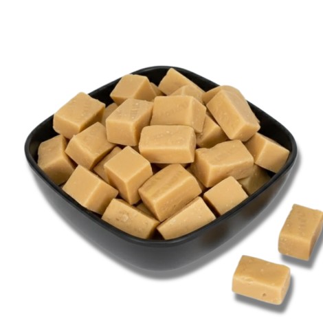 minkšti karameliniai saldainiai su jūros druska