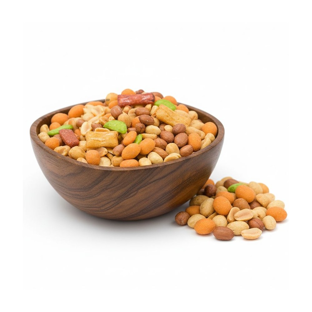 RYŽIŲ KREKERIŲ SU RIEŠUTAIS