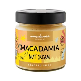 SKRUDINTŲ MAKADAMIJOS RIEŠUTŲ KREMAS 180G.