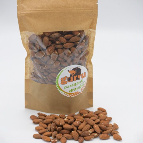 Skrudinti nesūdyti migdolai be aliejaus gurru.lt